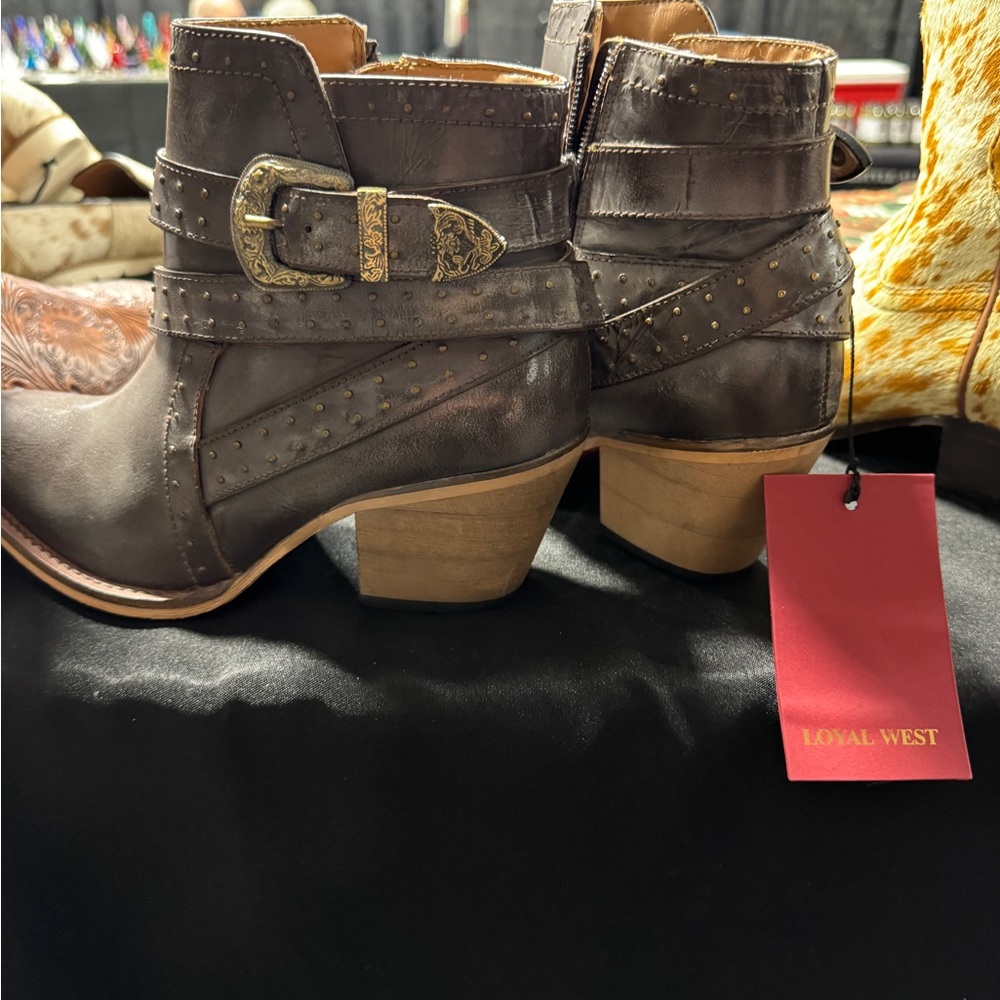 Women's Brown Ankle Booties